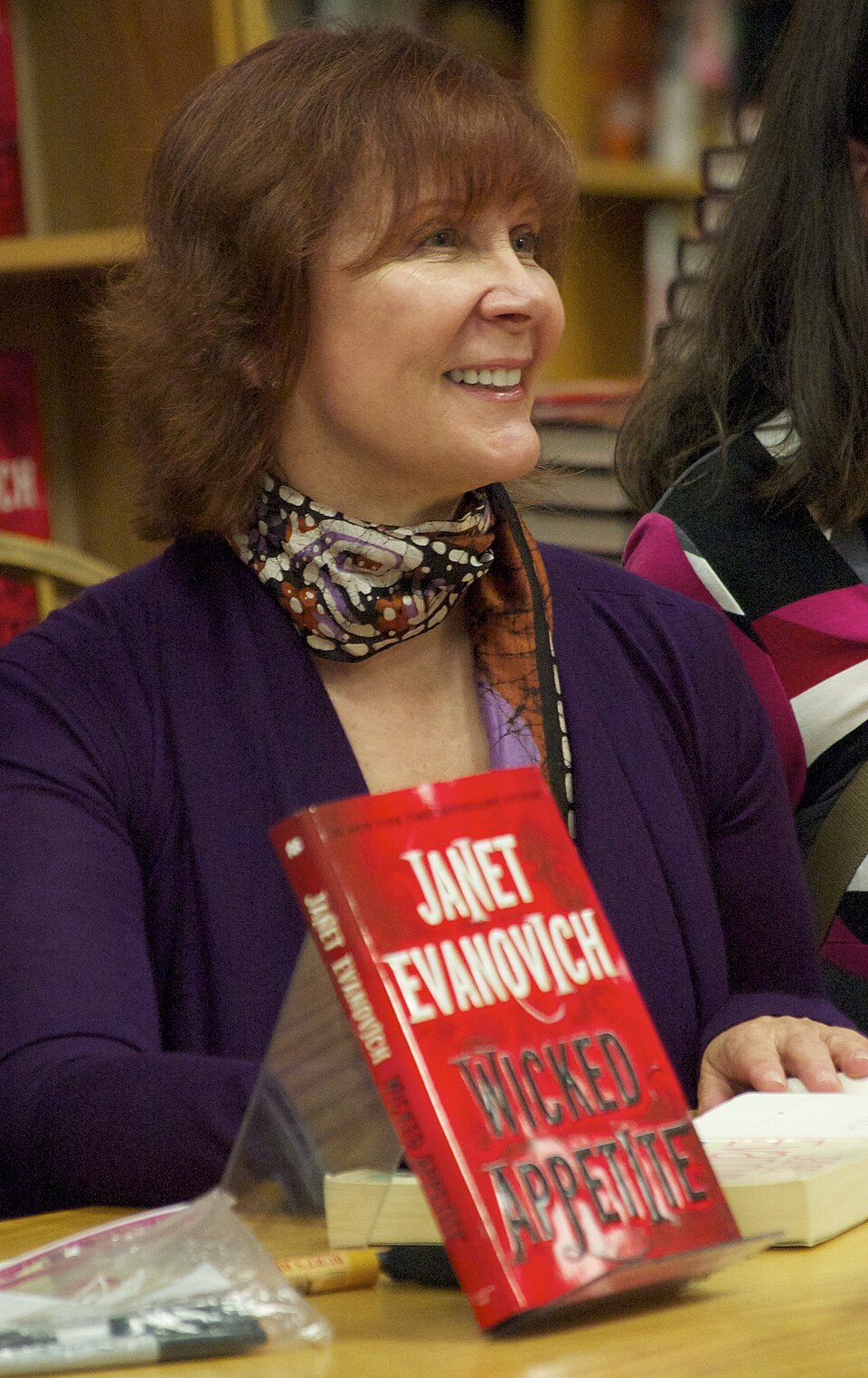 Janet Evanovich portrait