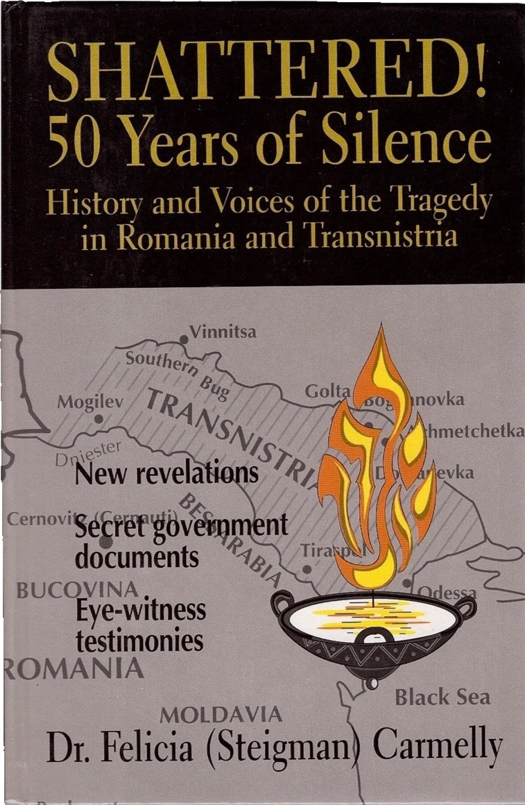 Cover of Shattered 50 Years of Silence by Felicia Carmelly