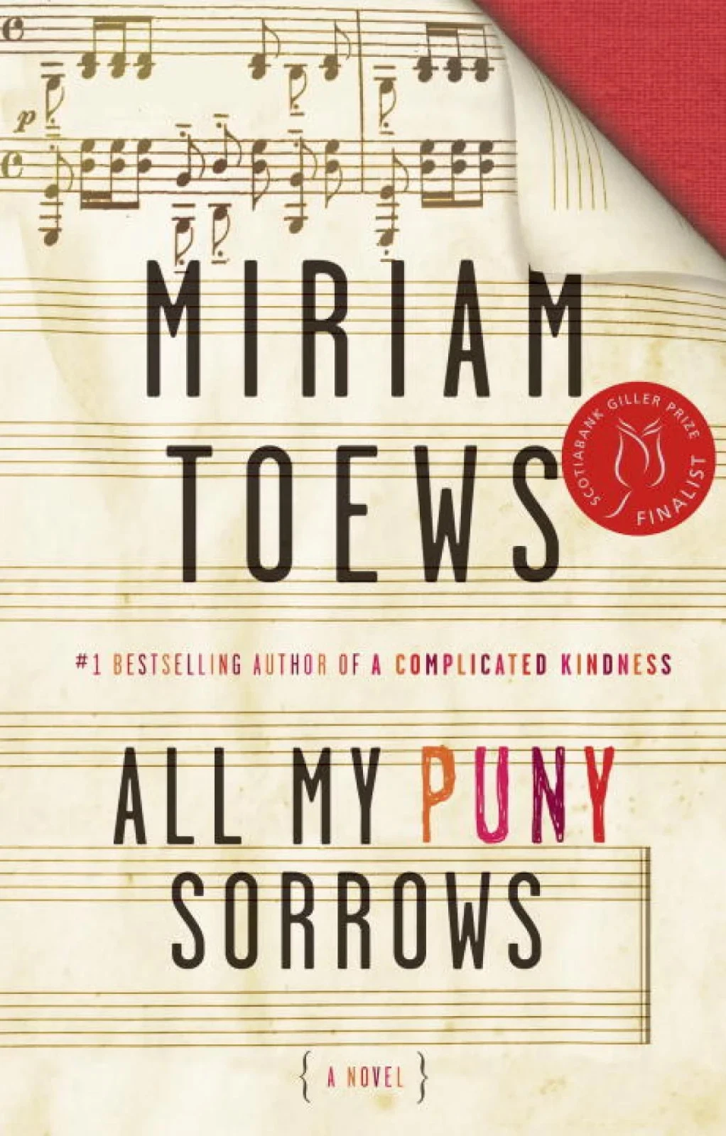 Cover of All My Puny Sorrows by Miriam Toews