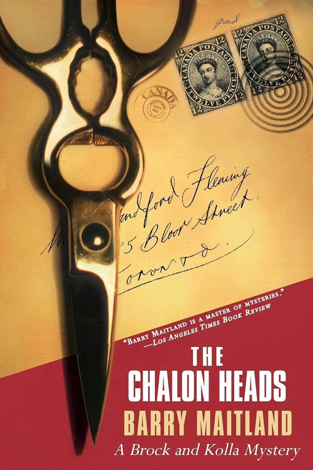 Cover of The Chalon Heads by Barry Maitland
