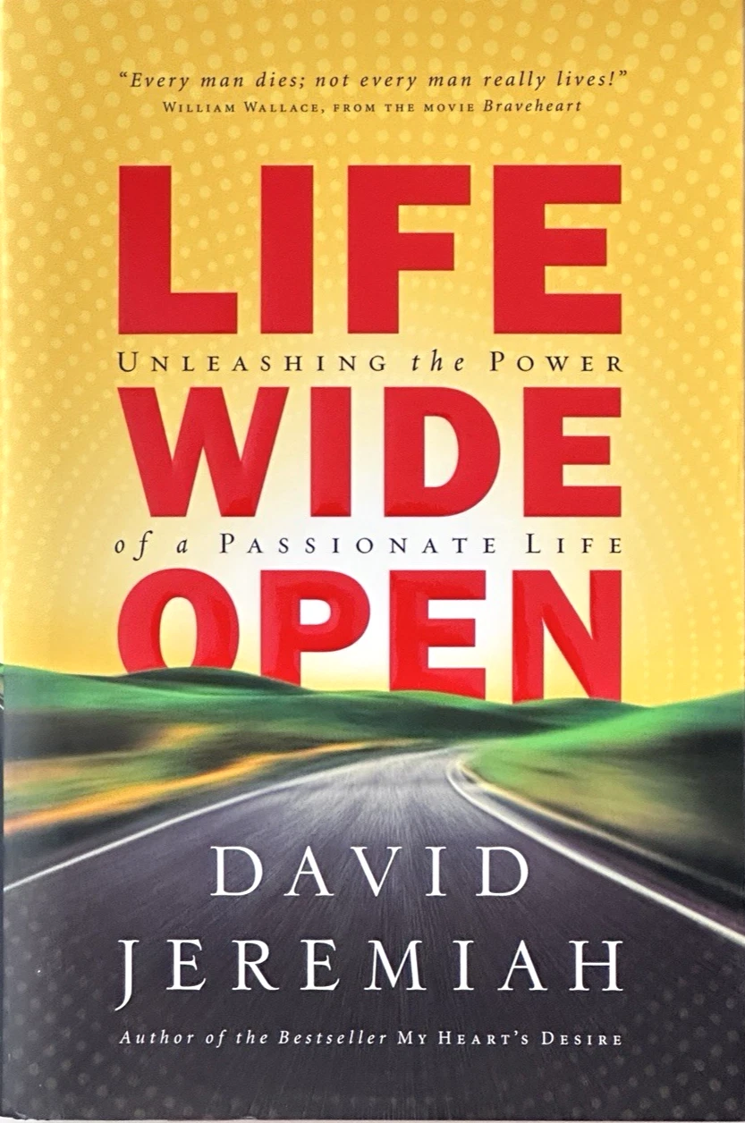 Cover of Life Wide Open by David Jeremiah